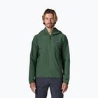 Férfi softshell dzseki Patagonia R1 TechFace Hoody canopy green