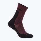Férfi zokni icebreaker Merino Hike+ Heavy Crew java/fekete