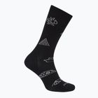 Icebreaker Merino Ultralight Crew Camp Ess fekete/alloy férfi zokni
