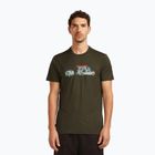 Férfi póló icebreaker Merino 150 Tech Lite Transportage Tee dark loden