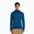 Férfi pulóver icebreaker Merino 260 Quantum IV Zip Hoodie atlantis
