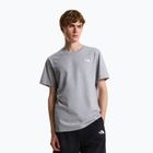 Férfi póló The North Face Evolution Simple Dome Regular SS tnf pale grey heather