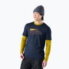 Férfi póló Smartwool Alpine Trace Active Graphic Tee SS deep navy