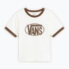Női póló Vans Center Chest Ringer Tee egret