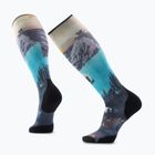Sízokni Smartwool Ski Targeted Cushion Winter Phase Print OTC purple dawn