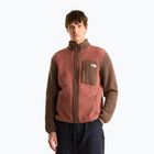 Férfi polár pulóver The North Face Yumiori Full Zip copper silt/smo