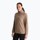 Női polár pulóver The North Face Glacier Fleece 1/4 Zip garnet