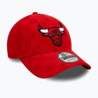 New Era Tonal Check 9Forty Chicago Bulls baseball sapka piros