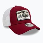 New Era NE Vintage Trucker baseball sapka sötét piros