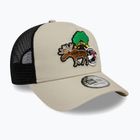 New Era NE Outdoor Patch Trucker világos bézs baseball sapka