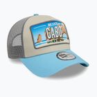 New Era Licence Plate Los Angeles Trucker világos bézs színű baseball sapka