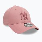New Era League Essential 9Forty New York Yankees sötét rózsaszín baseball sapka