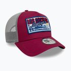 New Era MLB Patch Trucker Los Angeles Dodgers sötétvörös baseball sapka