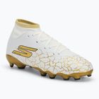 SKECHERS gyermek futballcipő Skx 1.5 Youth High Jr FG fehér/arany