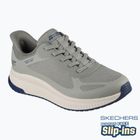Férfi SKECHERS Bobs Squad 4 oliva színű cipő
