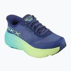 Női SKECHERS Max Cushioning Endeavour Hallandale navy/lime futócipők