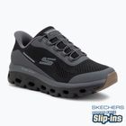 Férfi cipők SKECHERS Glide-Step Sole Glover Peak fekete/szénszürke