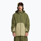 Férfi snowboarddzseki Volcom Longo GTX dark olive