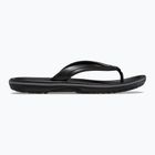 Crocs Crocband Flip szandál fekete/lapos szürke