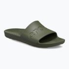 Crocs Slide hadsereg zöld flip-flopok