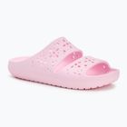 Crocs Classic Floral Cutout szandál rózsaszín tej
