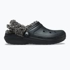 Papucsok Crocs Classic Fleece Lined black