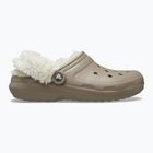 Papucsok Crocs Classic Fleece Lined mushroom