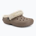 Papucsok Crocs Classic Fleece Lined mushroom