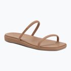 Női szandálok Crocs Miami Two Strap Sandal milk chocolate