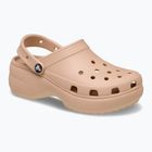 Női papucs Crocs Classic Platform Clog pink caramel