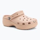 Női papucs Crocs Classic Platform Clog pink caramel