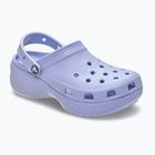 Női papucsok Crocs Classic Platform Clog blue haze