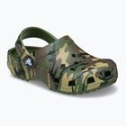 Gyerek papucsok Crocs Classic Camouflage Toddler army green/multi