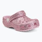 Gyerek papucsok Crocs Classic Chunky Glitter 211940 pink milk