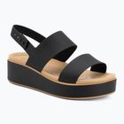 Női szandálok  Crocs Brooklyn Matte Wrap Low Wedge black/cashew