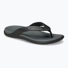 Papucsok Crocs Coast Flip black/slate grey