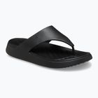 Női flip-flop papucsok Crocs Getaway Triangle black