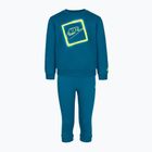 Gyermek tréningruha Nike Sportswear Get With Me Lightweight Fleece green abyss