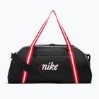 Női edzőtáska Nike Gym Club Retro 24 l black/university red/sail