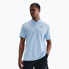 Férfi teniszpóló Nike Court Dri-Fit Polo Solid celesztin kék / fekete