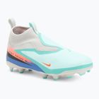 Gyerek focicipő Nike United Phantom 6 High Academy Jr FG/MG pistachio frost/hyper orange