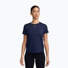Női edzőpóló Nike One Classic Dri-Fit midnight navy/fehér