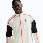 Férfi tenisz pulóver Nike Court Heritage sail/turf orange