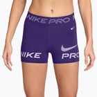 Női biciklis rövidnadrág Nike Pro Mid-Rise Biker 3" court purple/doll/white