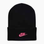 Téli sapka Nike Peak Futura Beanie black/pinksicle