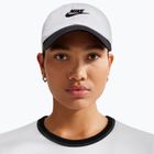 Baseballsapka Nike Club Unstructured Futura Wash white/black/black