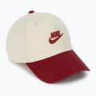 Baseball sapka Nike Club Unstructured Futura Wash light khaki/team crimson/team crimson