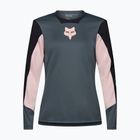 Női kerékpáros hosszú ujjú póló Fox Racing Defend Creation LS deep cobalt