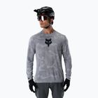 Férfi kerékpáros hosszú ujjú póló Fox Racing Ranger Tru Dri pewter