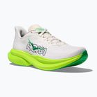 Férfi futócipő HOKA Mach 6 fehér/neon lime